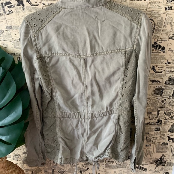 Max jeans green jackets with pockets SZ XS - Picture 7 of 9